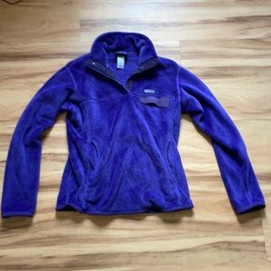 Purple Patagonia jacket/ sweatshirt